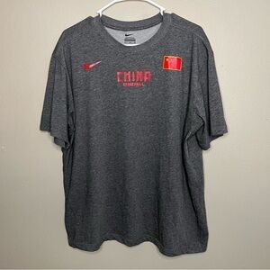 Nike China Basketball grey tshirt mq